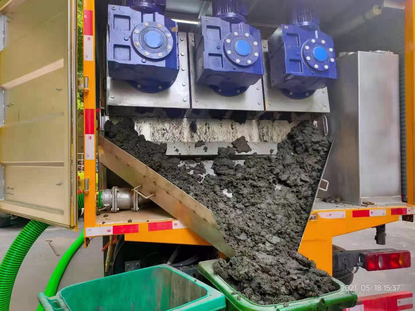 昌黎化粪池清掏城市维护站-泥浆净化干湿分离处理